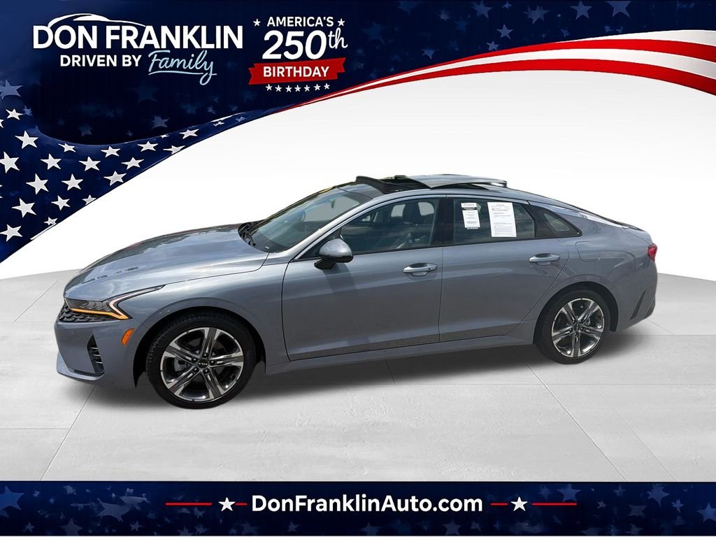 Used 2024 Silver Kia EX image 1