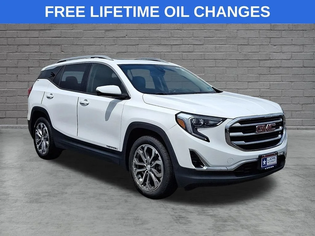 Used 2020 SUMMIT WHITE GMC SLT image 43