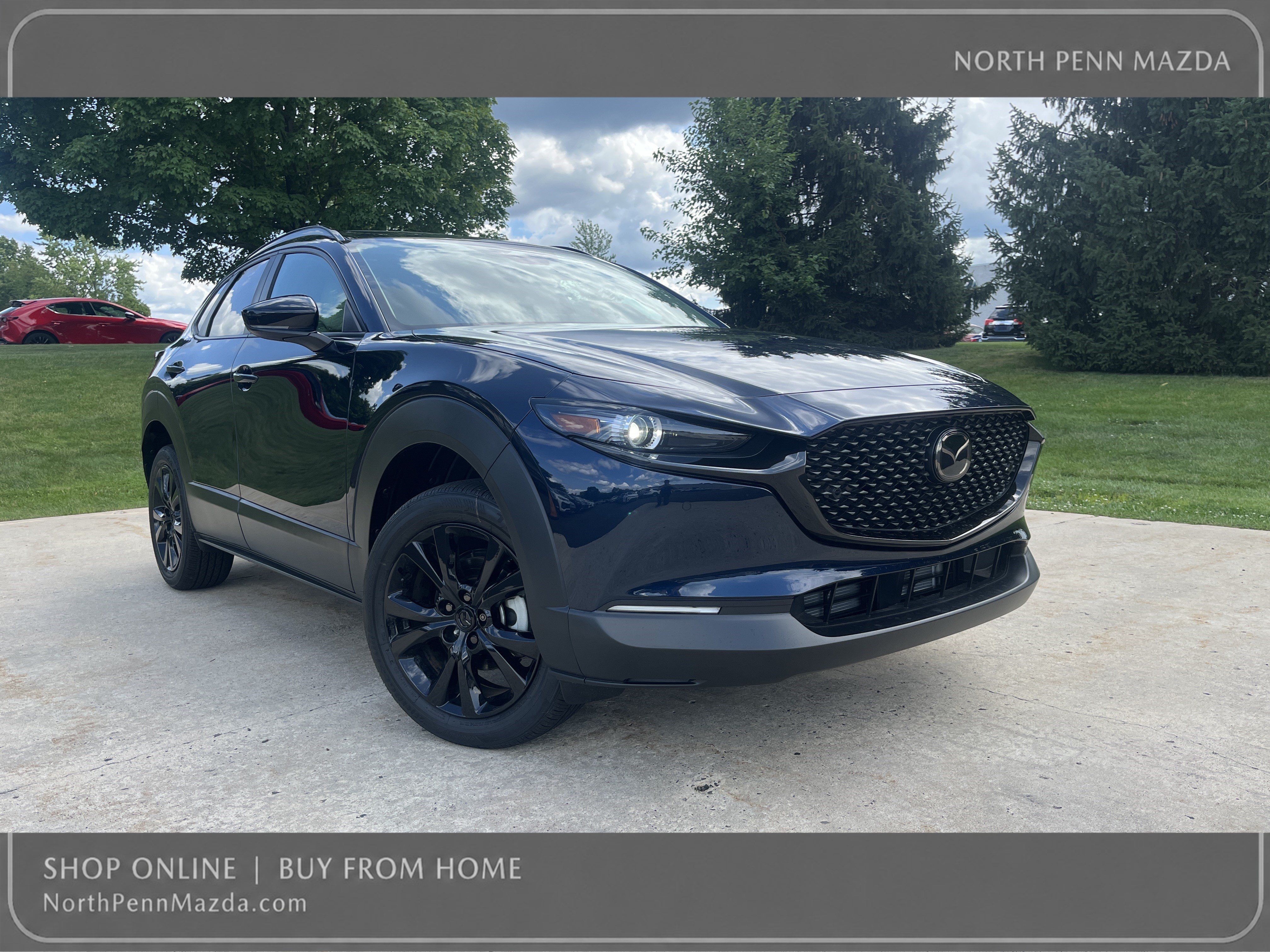 New 2026 Deep Crystal Blue Mica Mazda 2.5 S Aire Edition image 1