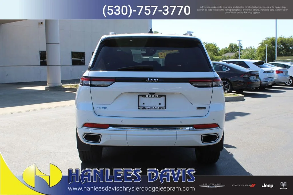 New 2023 White Jeep Overland 4xe image 8