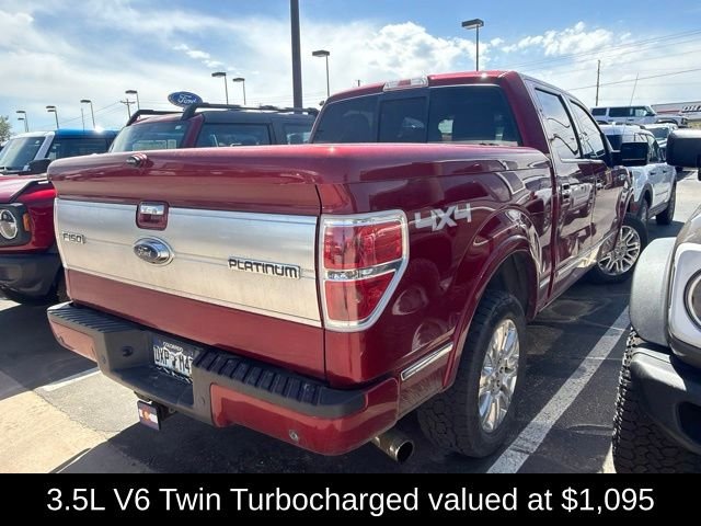 Used 2014 Red Ford Platinum image 3