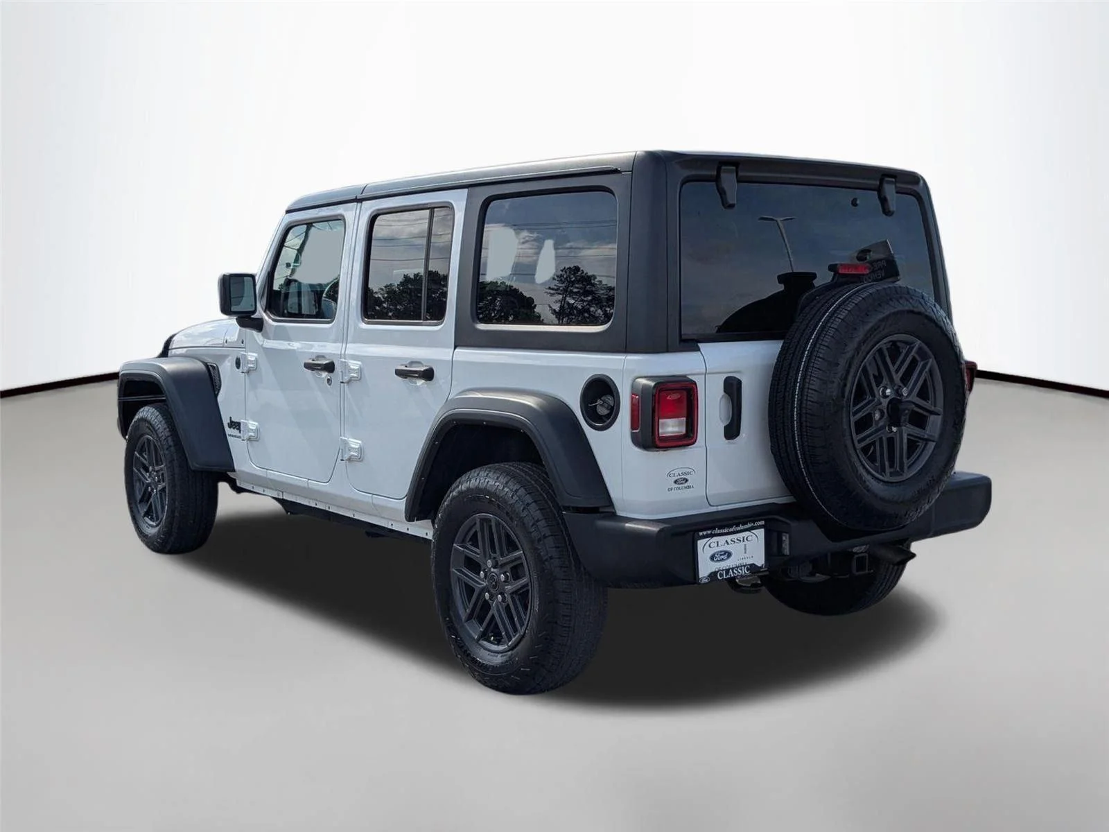 Used 2024 Bright White Clearcoat Jeep Sport S image 7