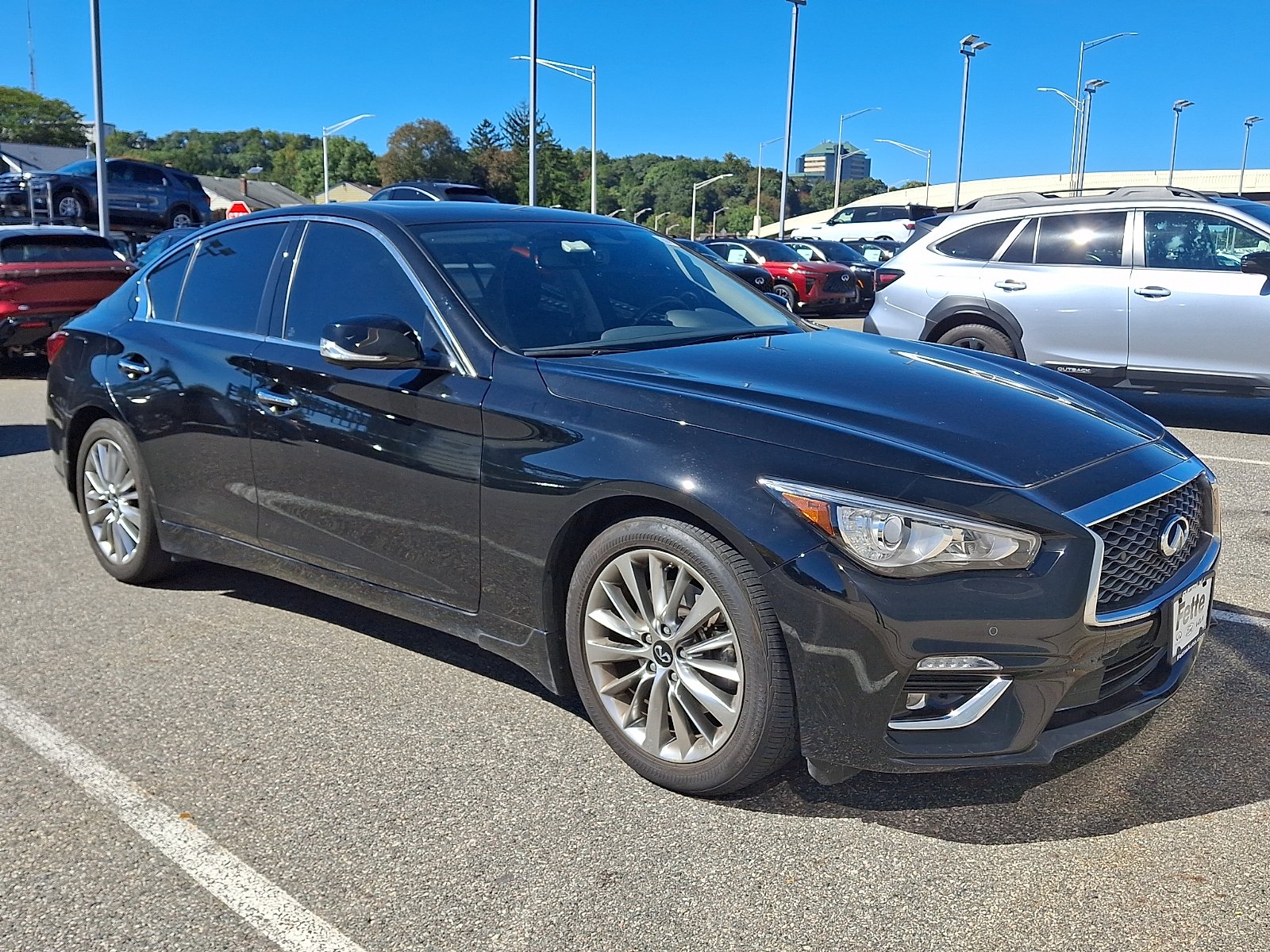 Used 2023 Black Obsidian - KH3 INFINITI LUXE AWD image 1