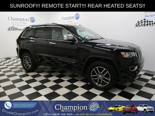 Black 2020 Jeep Grand Cherokee Limited 4WD SUV / Crossover Four-Wheel Drive