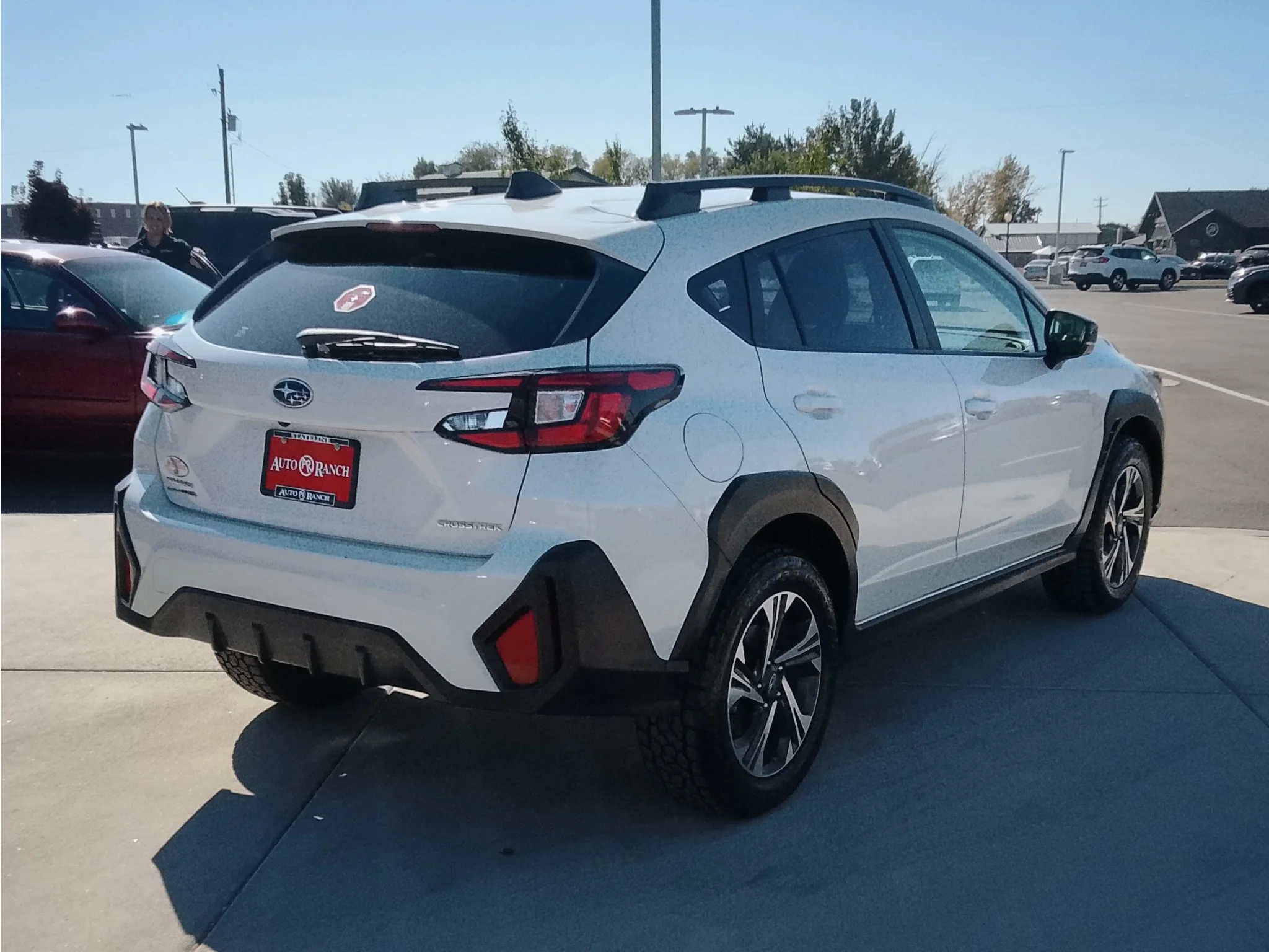 Certified Used 2024 Crystal White Pearl Subaru Premium image 3
