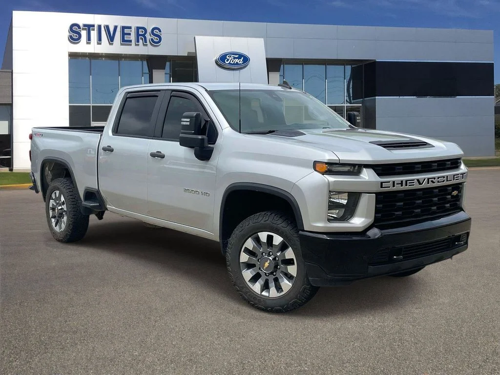 Certified Used 2022 Silver Chevrolet Custom image 1