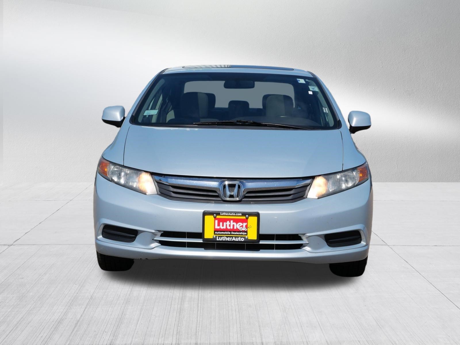 Used 2012 Honda Civic EX with VIN 19XFB2F85CE017207 for sale in Vadnais Heights, Minnesota