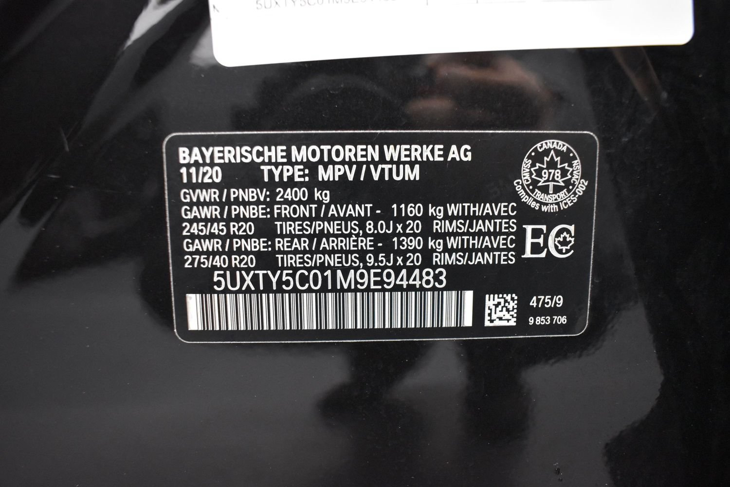 Used 2021 Black BMW xDrive30i image 20