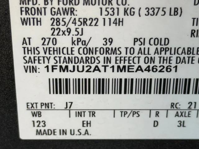 Used 2021 Gray Ford Limited image 34