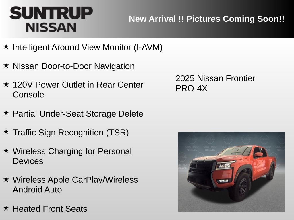 Used 2025 Orange Nissan PRO-4X image 12