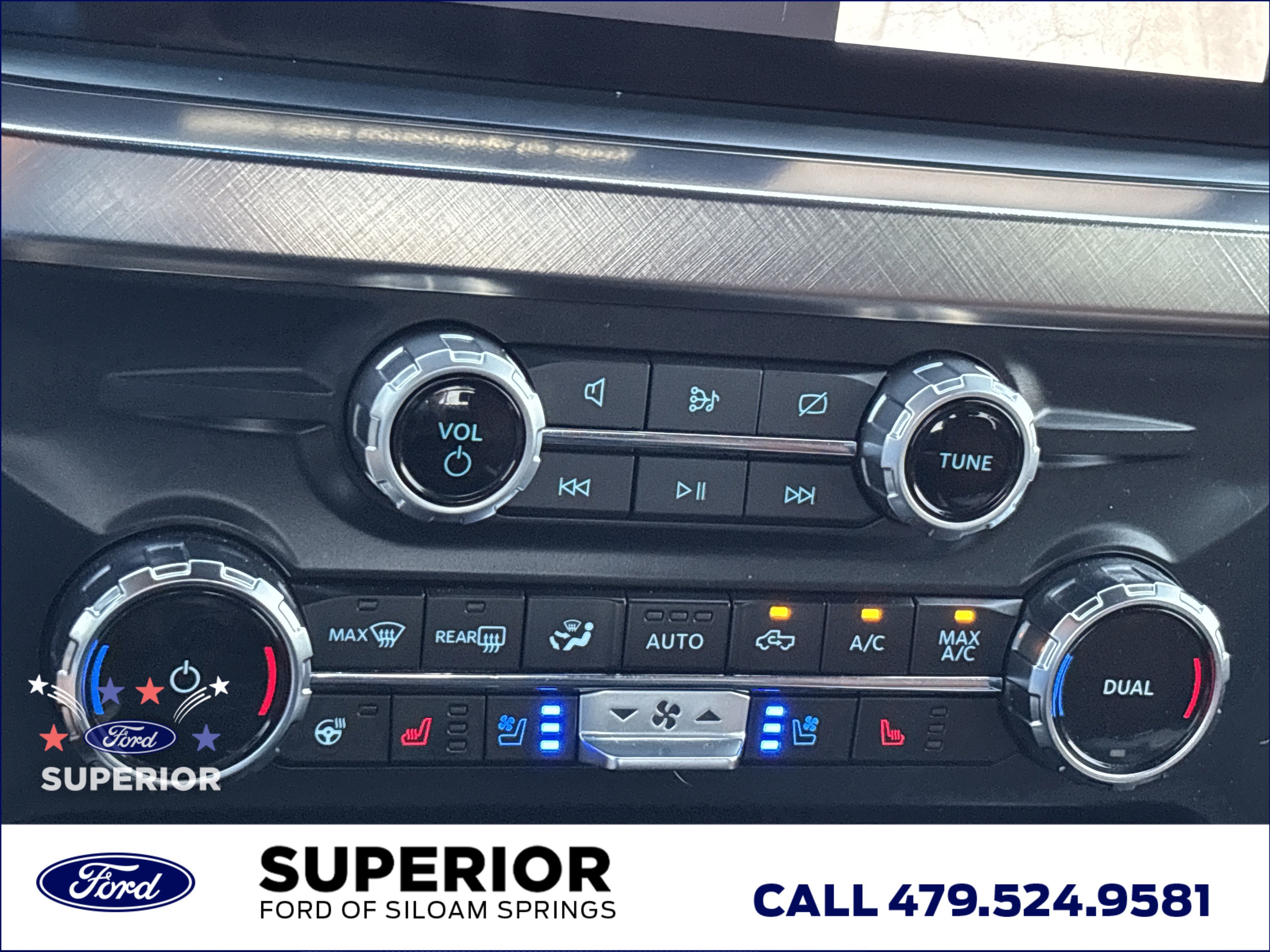 Used 2024 Antimatter Blue Metallic Ford King Ranch CrewCab 4WD image 46