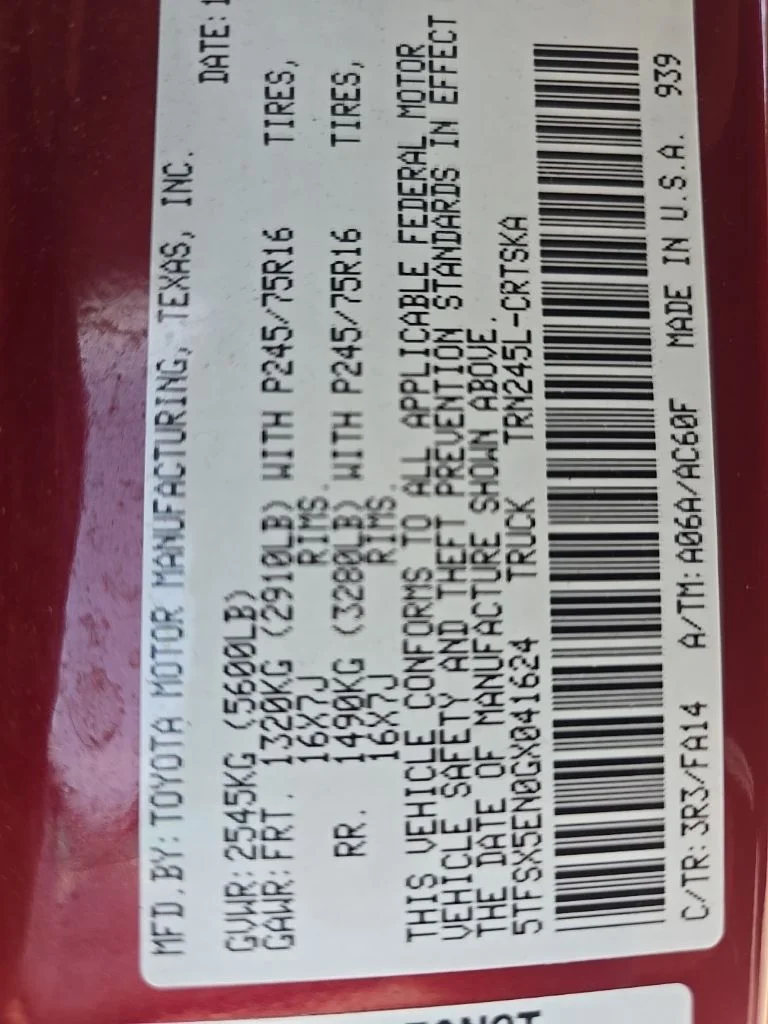 Used 2016 Red Toyota SR image 14