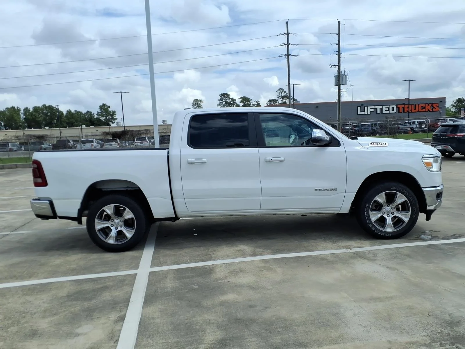 2024 Ram 1500 Laramie White at Robbins Nissan