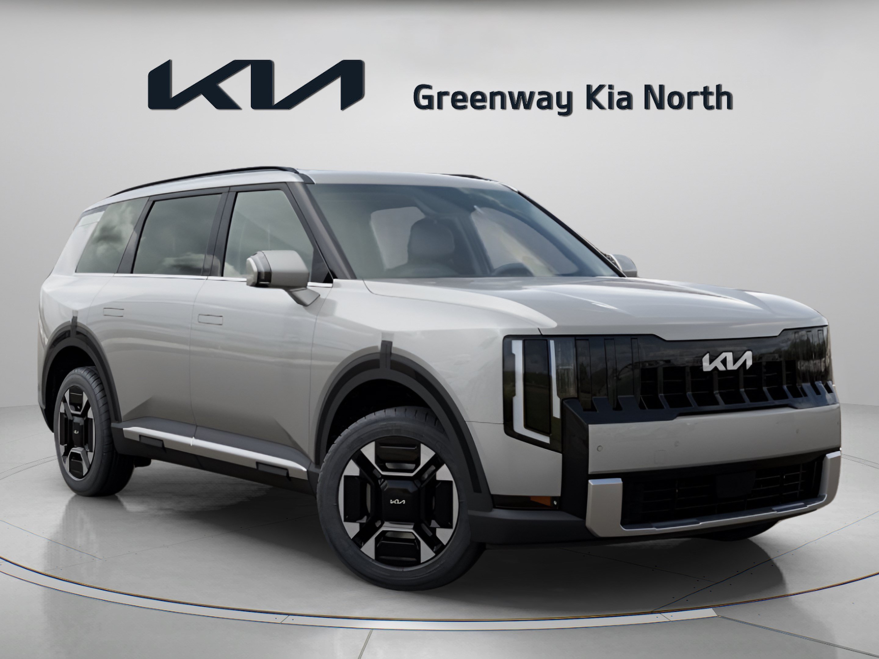 New 2027 Ivory Silver Kia EX image 1