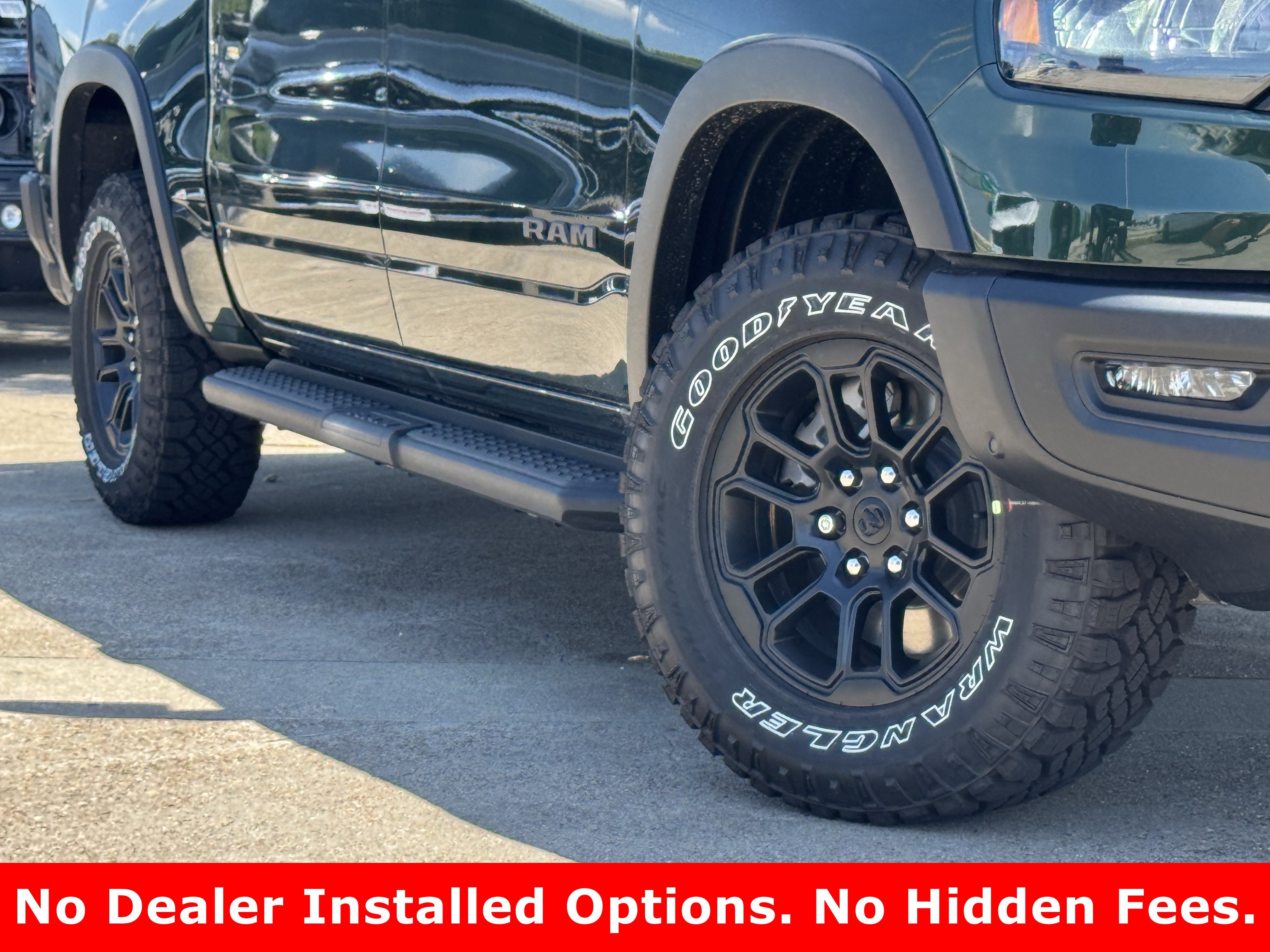 New 2026 Serrano-Green Metallic Exterior Paint RAM Rebel image 13