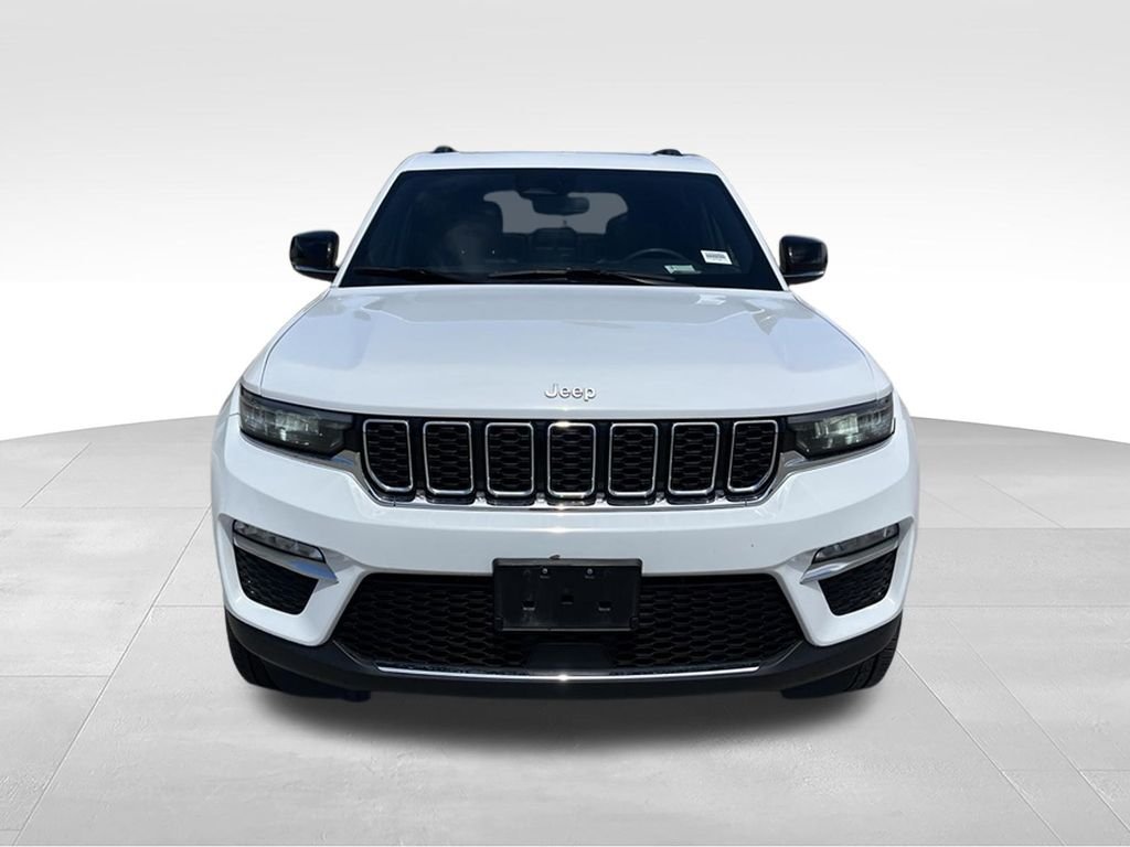 Used 2024 Bright White Clearcoat Jeep 4xe image 4