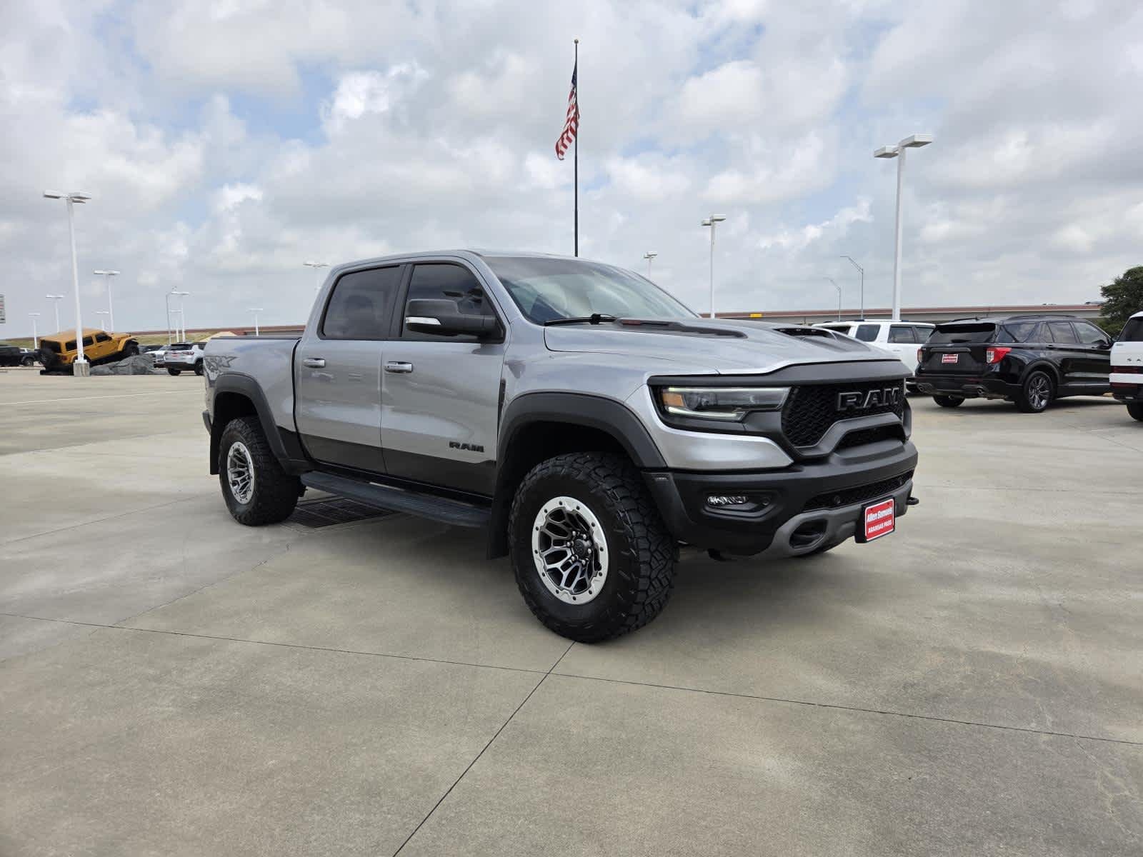 Used 2021 Billet Silver Metallic Clearcoat Ram TRX image 7