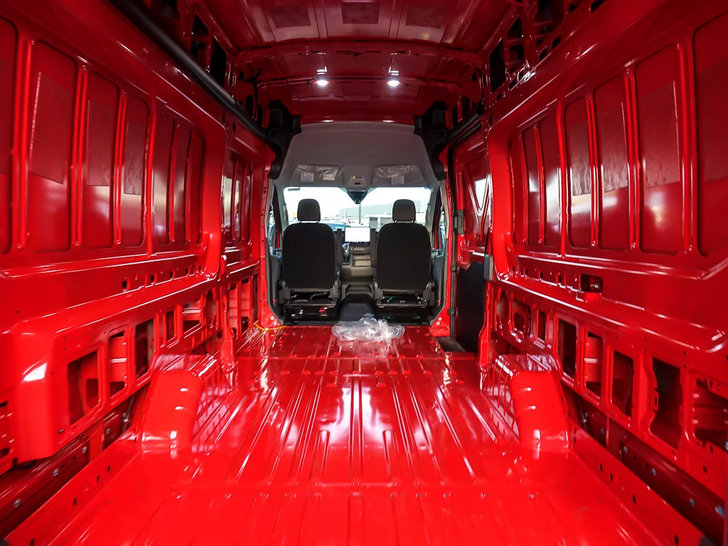 New 2026 Race Red Ford Cargo Van image 27