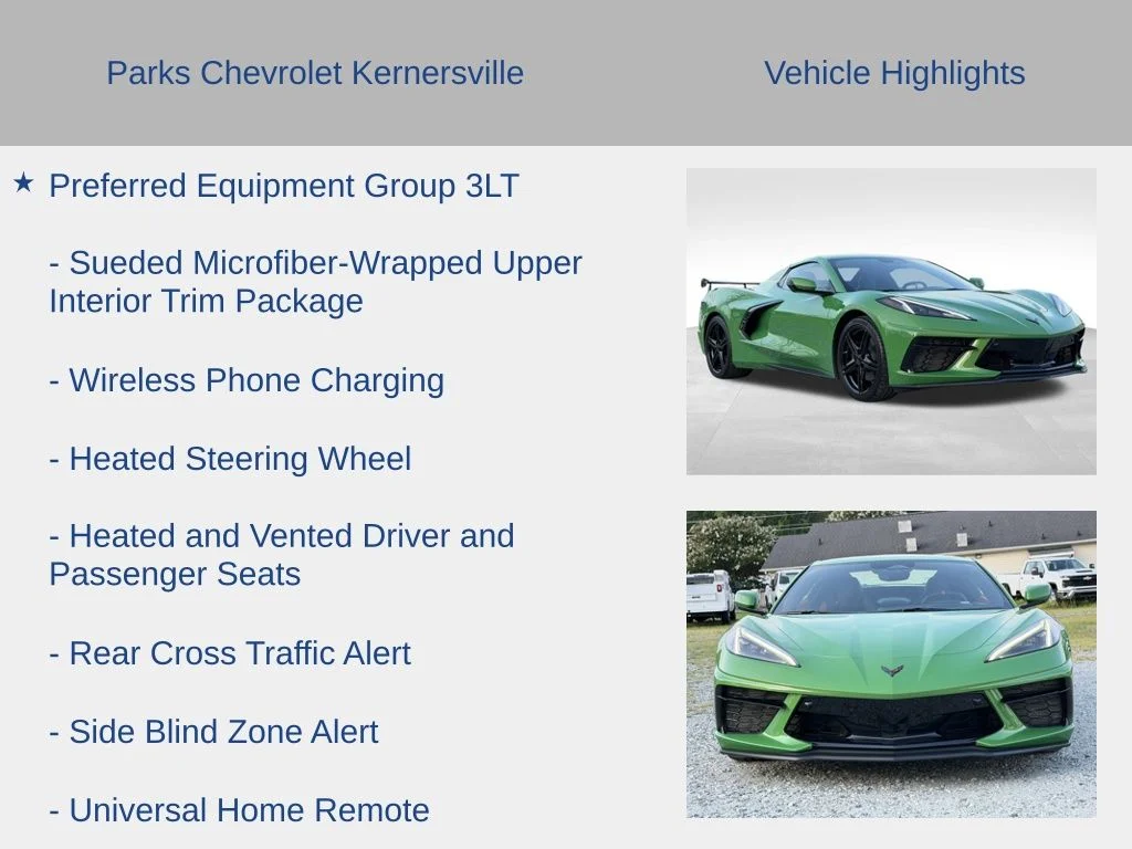 Used 2026 Green Chevrolet Stingray image 17