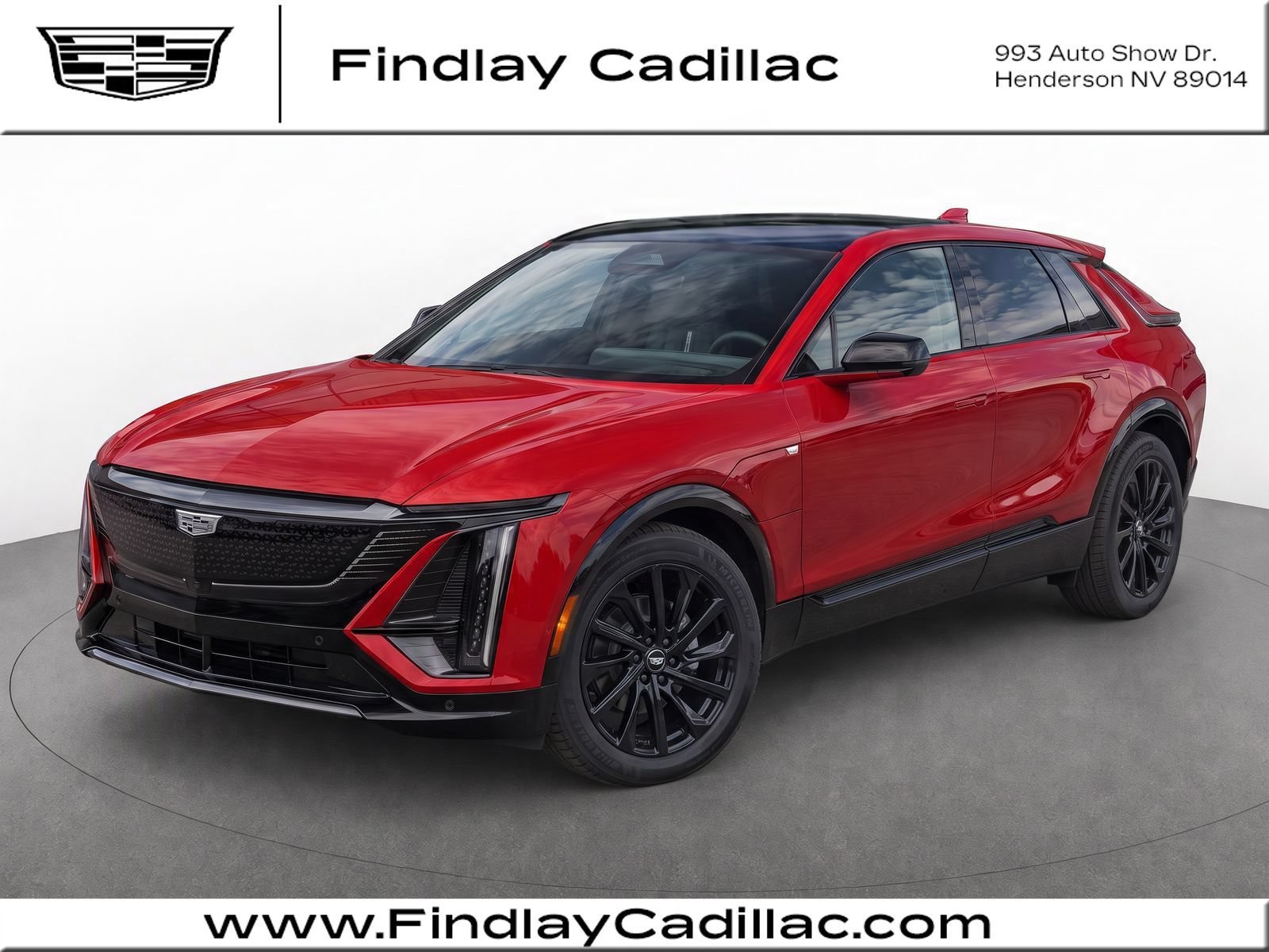 Used 2024 Radiant Red Tintcoat Cadillac Sport 2 image 1