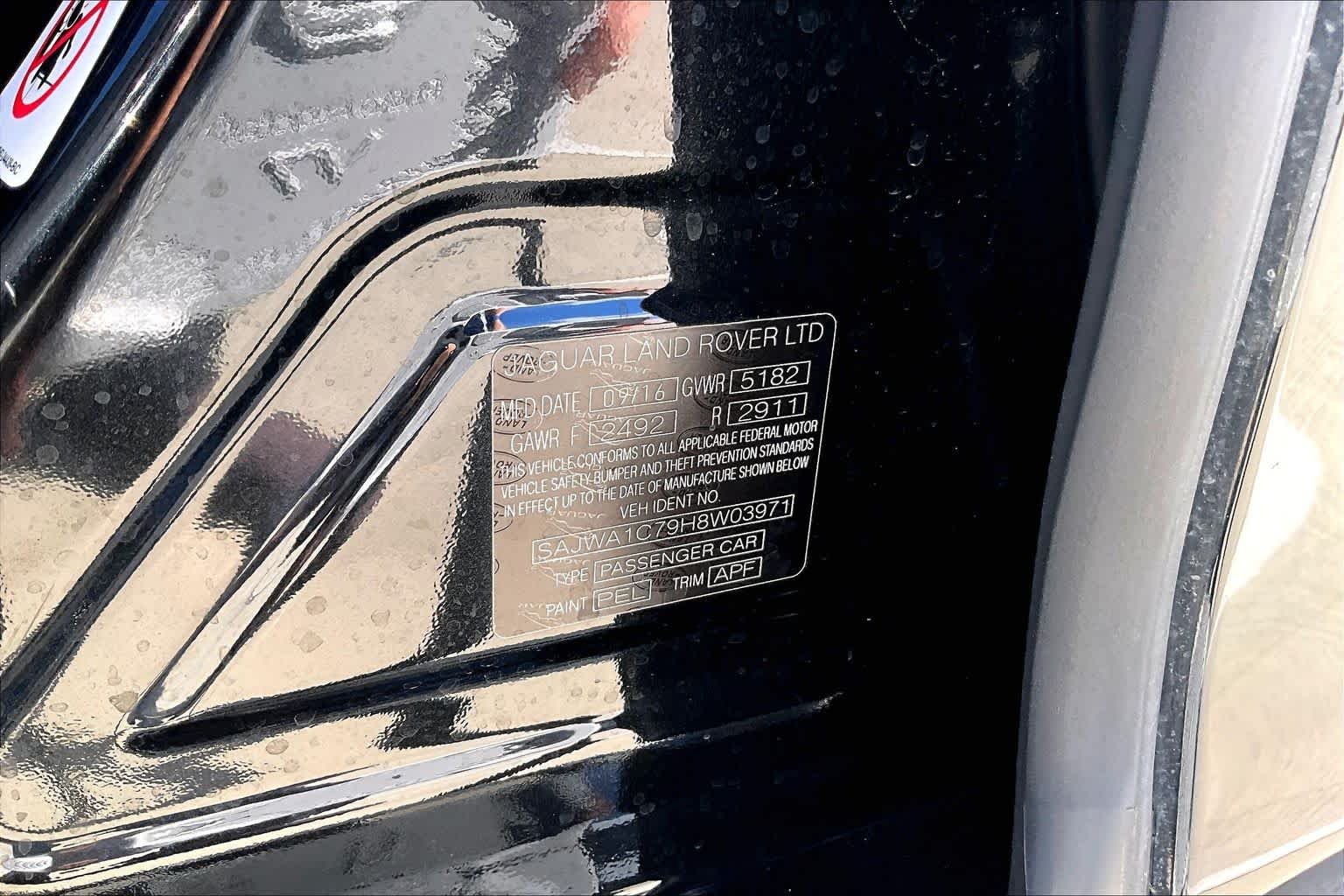 Used 2017 Ultimate Black Metallic Jaguar XJ R-Sport image 32