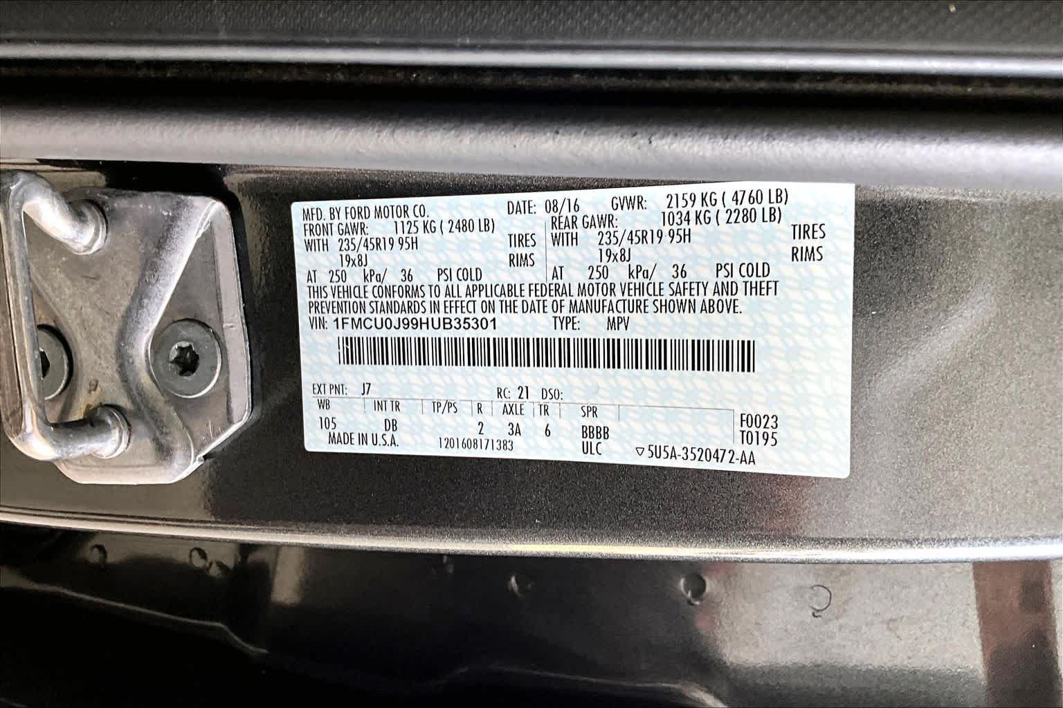 Used 2017 Magnetic Ford Titanium image 32