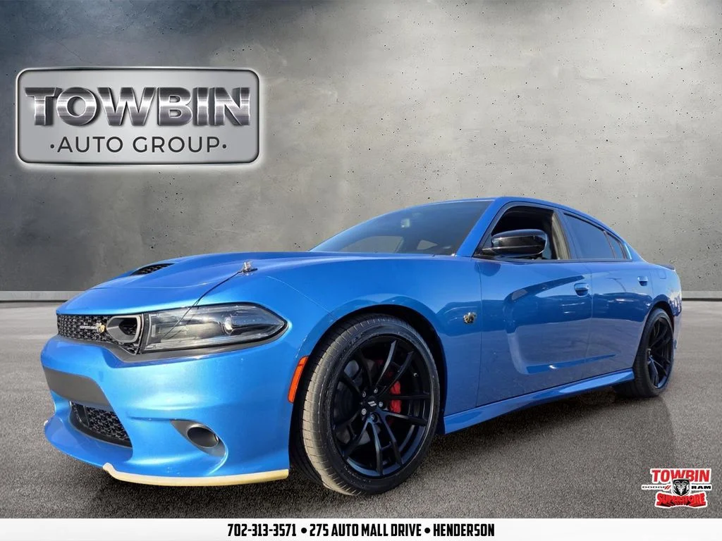 Used 2023 Blue Dodge R T Scat Pack image 1