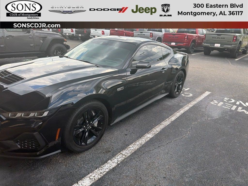 Used 2024 Shadow Black Ford GT image 1
