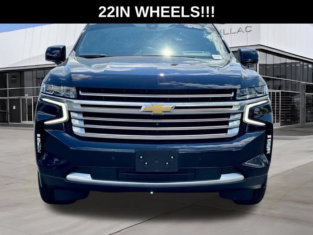 Used 2021 MIDNIGHT BLUE METALLIC Chevrolet High Country image 4