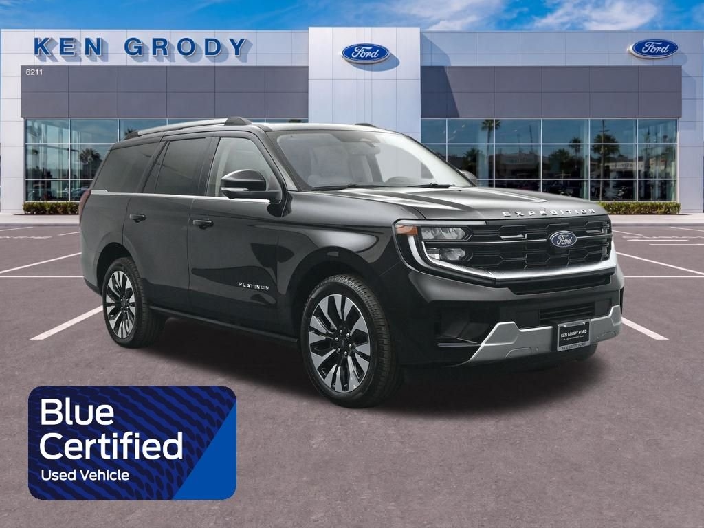 Certified Used 2025 Black Ford Platinum image 1