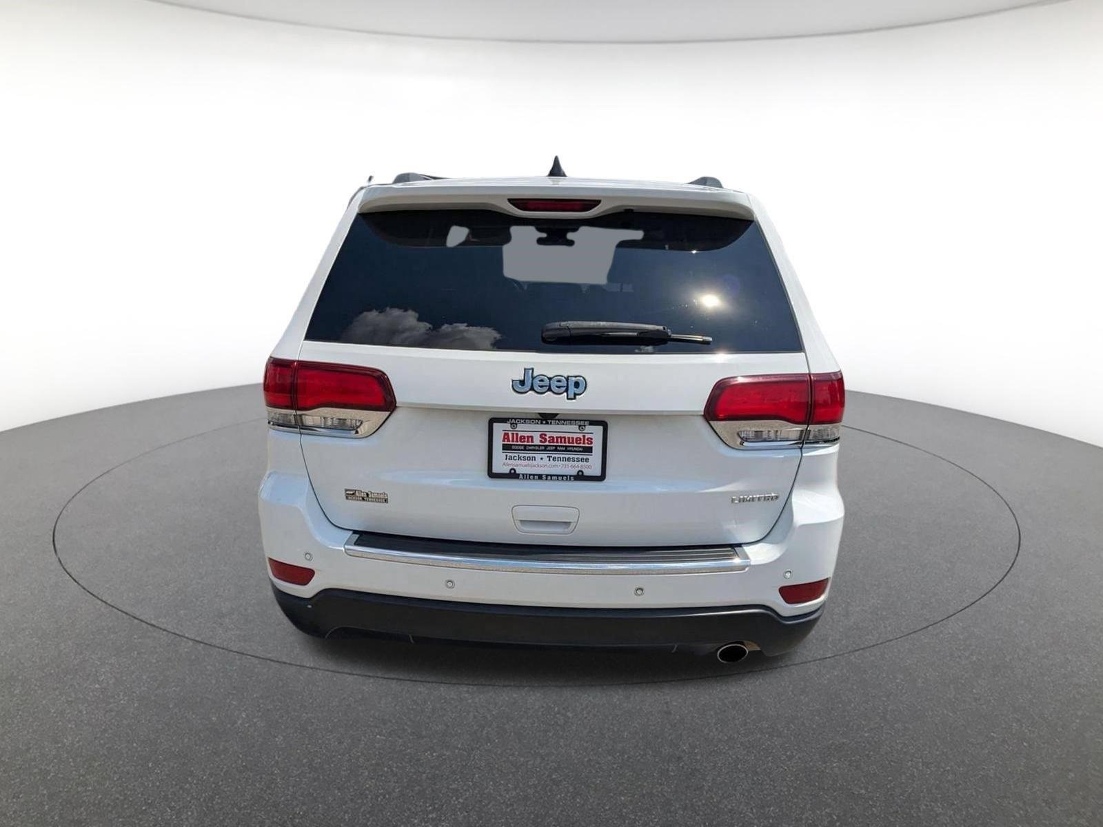 Used 2021 Bright White Clearcoat Jeep Limited image 6