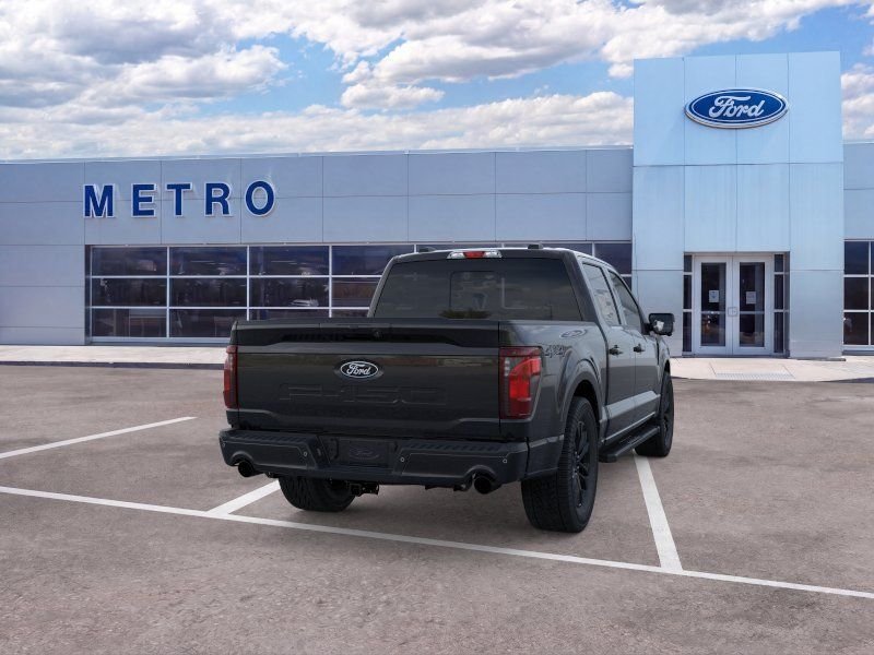 New 2026 Agate Black Metallic Ford XLT image 8