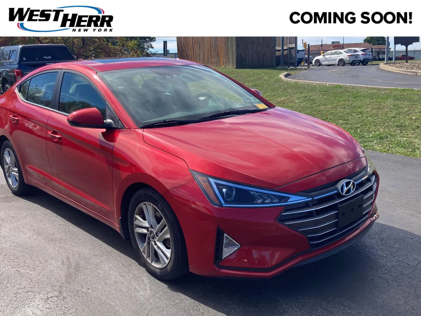 Used 2020 Calypso Red Hyundai Value Edition image 1