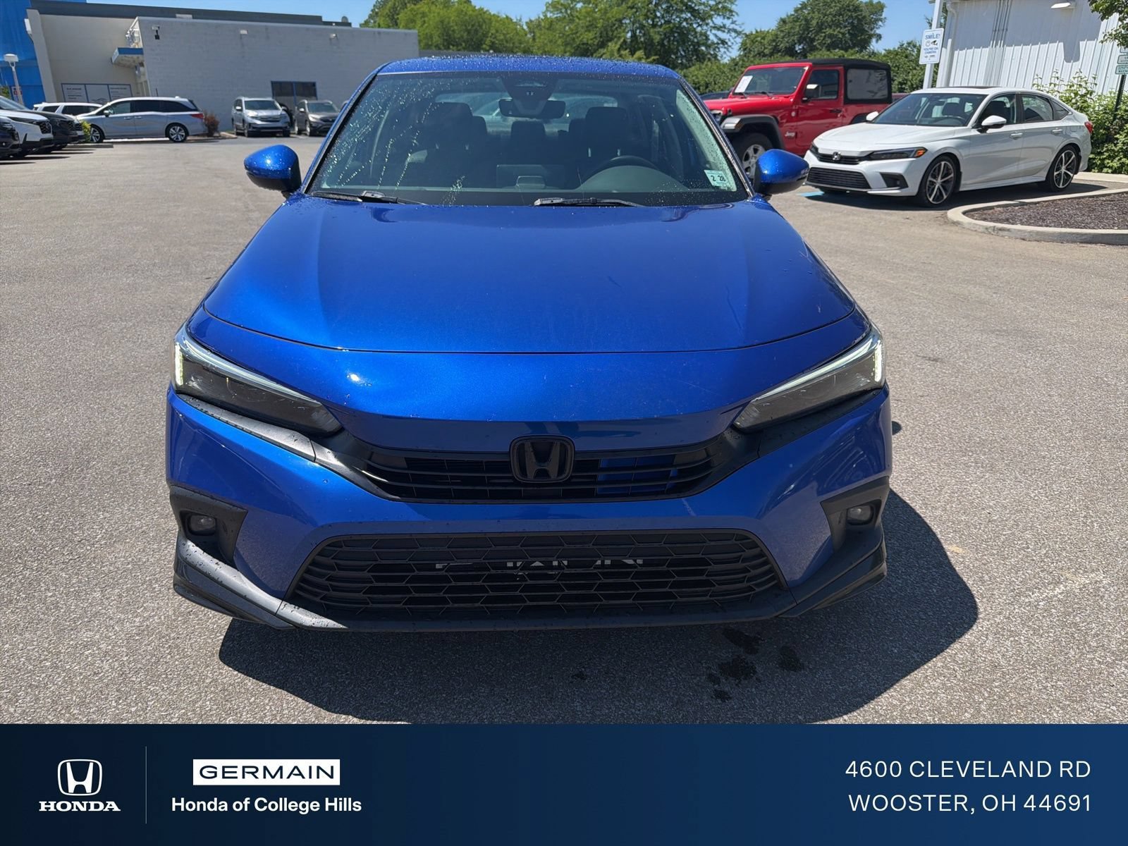 Certified Used 2023 Aegean Blue Metallic Honda 1.5T 4D TOURING image 28