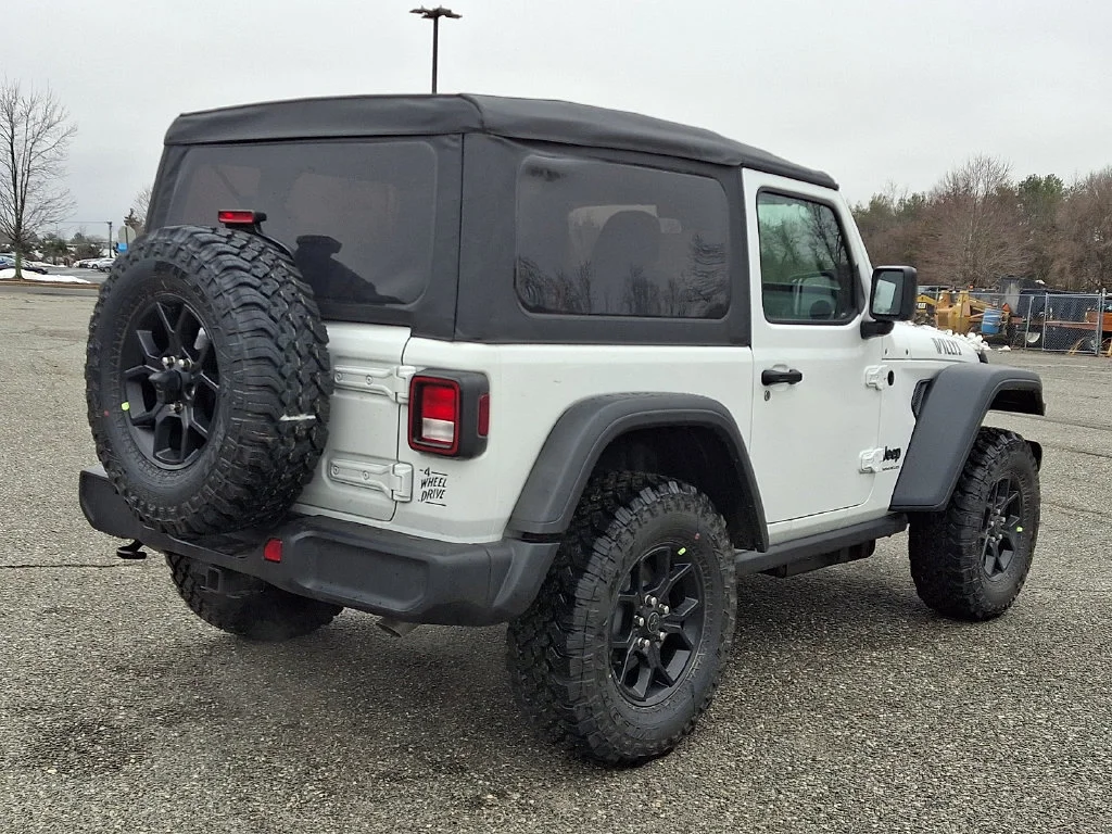 New 2026 Bright White Clear-Coat Exterior Paint Jeep Willys image 8