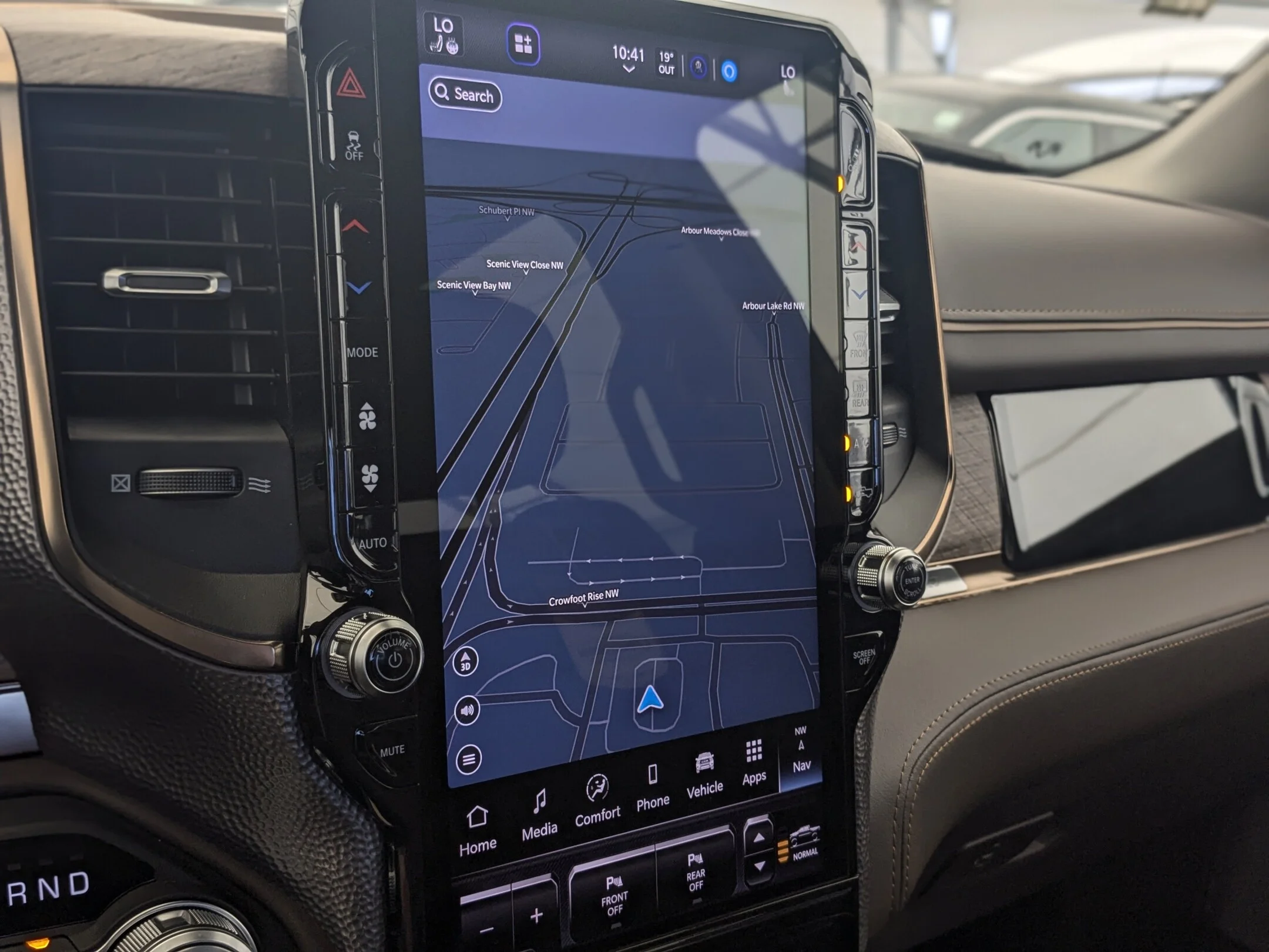 New 2026 Black RAM Limited Longhorn - - Level A Grp - Pano Sunroof - 14.4 Uconnect NAV - Head-Up Display & More! image 24