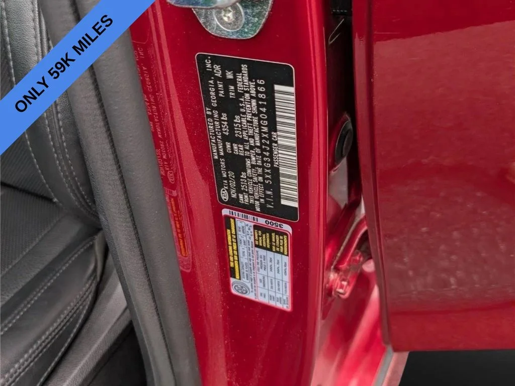 Used 2021 Red Kia EX image 15