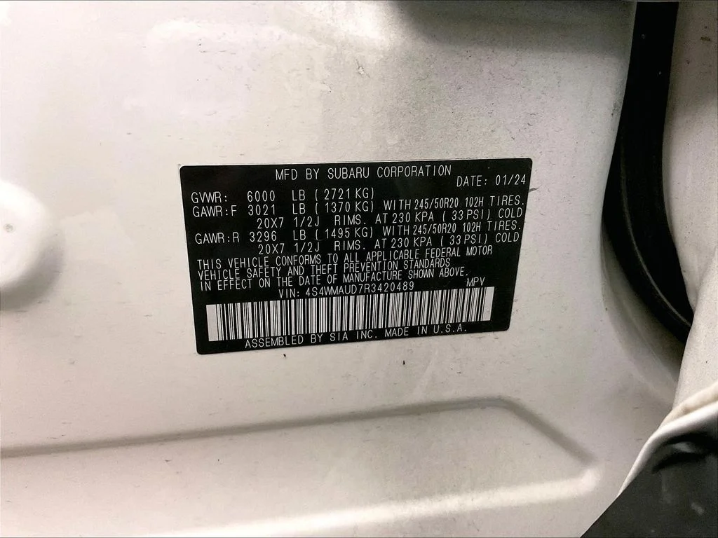 Certified Used 2024 White Subaru Limited image 40