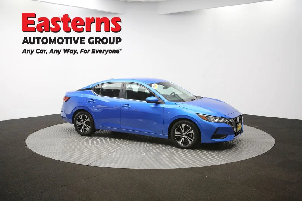 Used 2021 Blue Nissan SV image 44