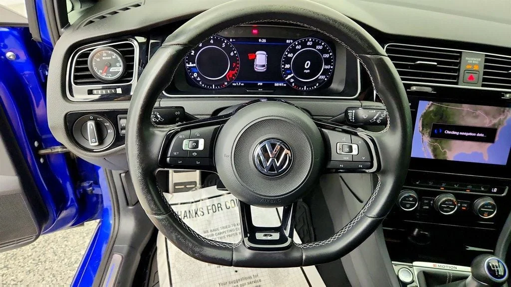 Used 2019 Lapiz Blue Metallic Volkswagen 2.0T Manual w/DCC/Nav image 13