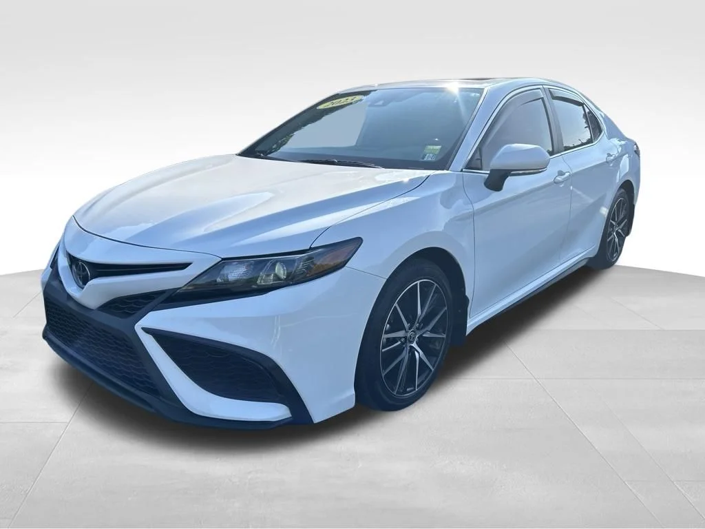 Certified Used 2023 White Toyota SE image 1