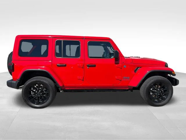 Used 2025 Red Jeep Sahara 4xe image 12