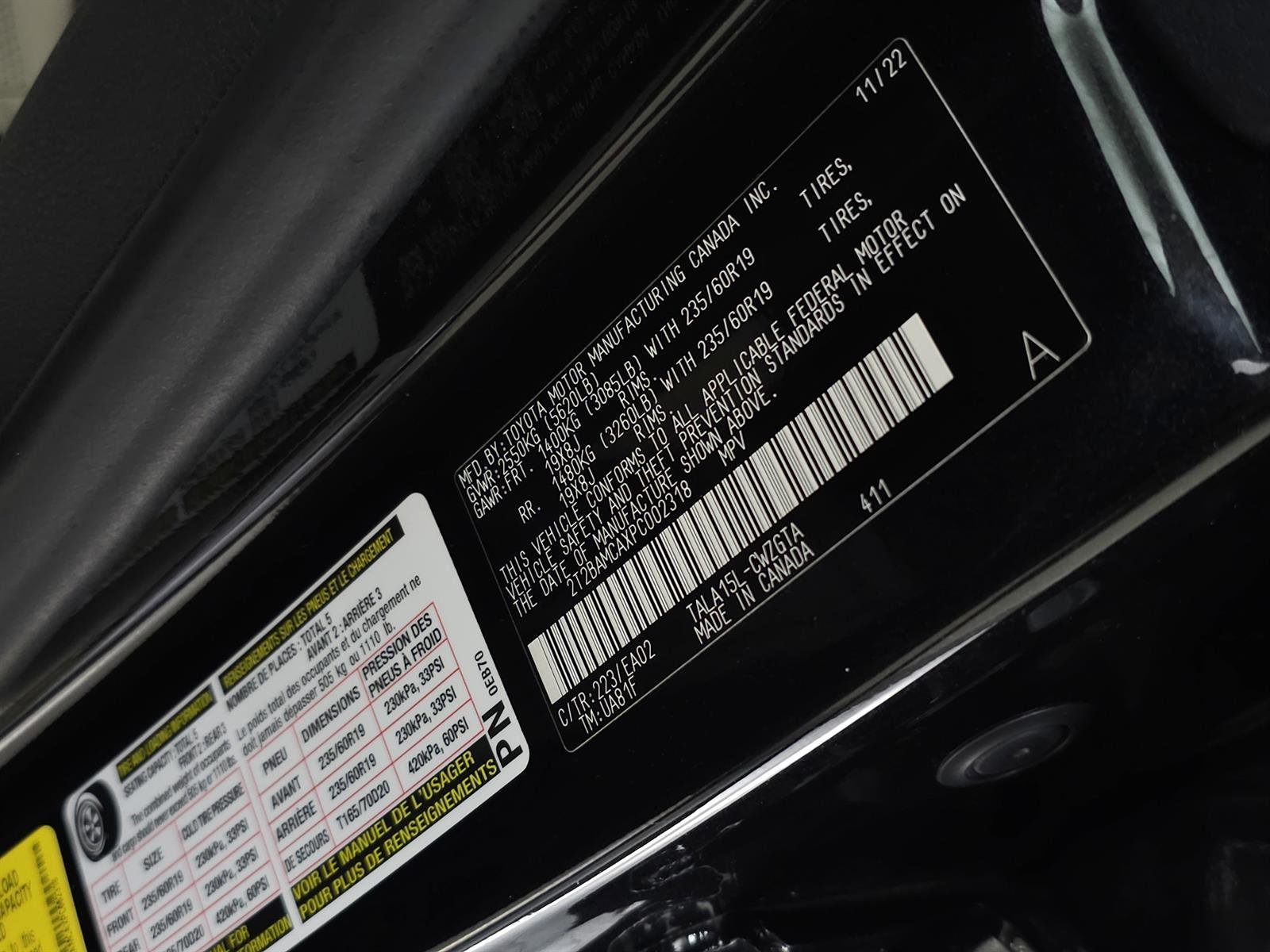 Certified Used 2023 Black Lexus PREMIUM image 32