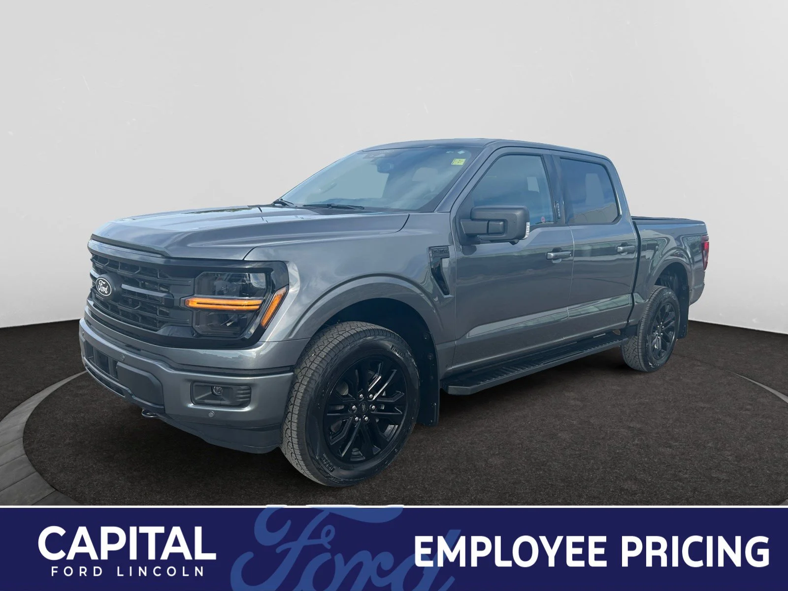 New 2026 Carbonized Grey Metallic Ford XLT image 1