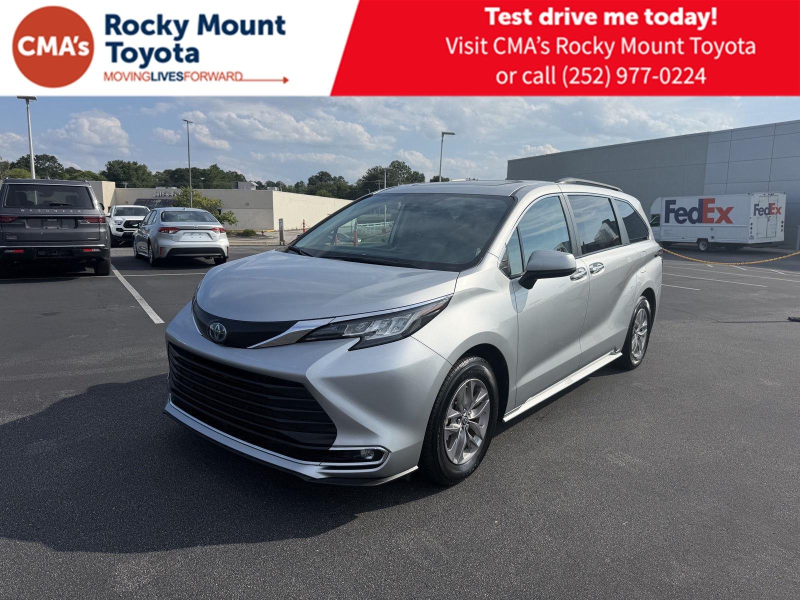 Used 2023 Celestial Silver Metallic Toyota XLE image 1