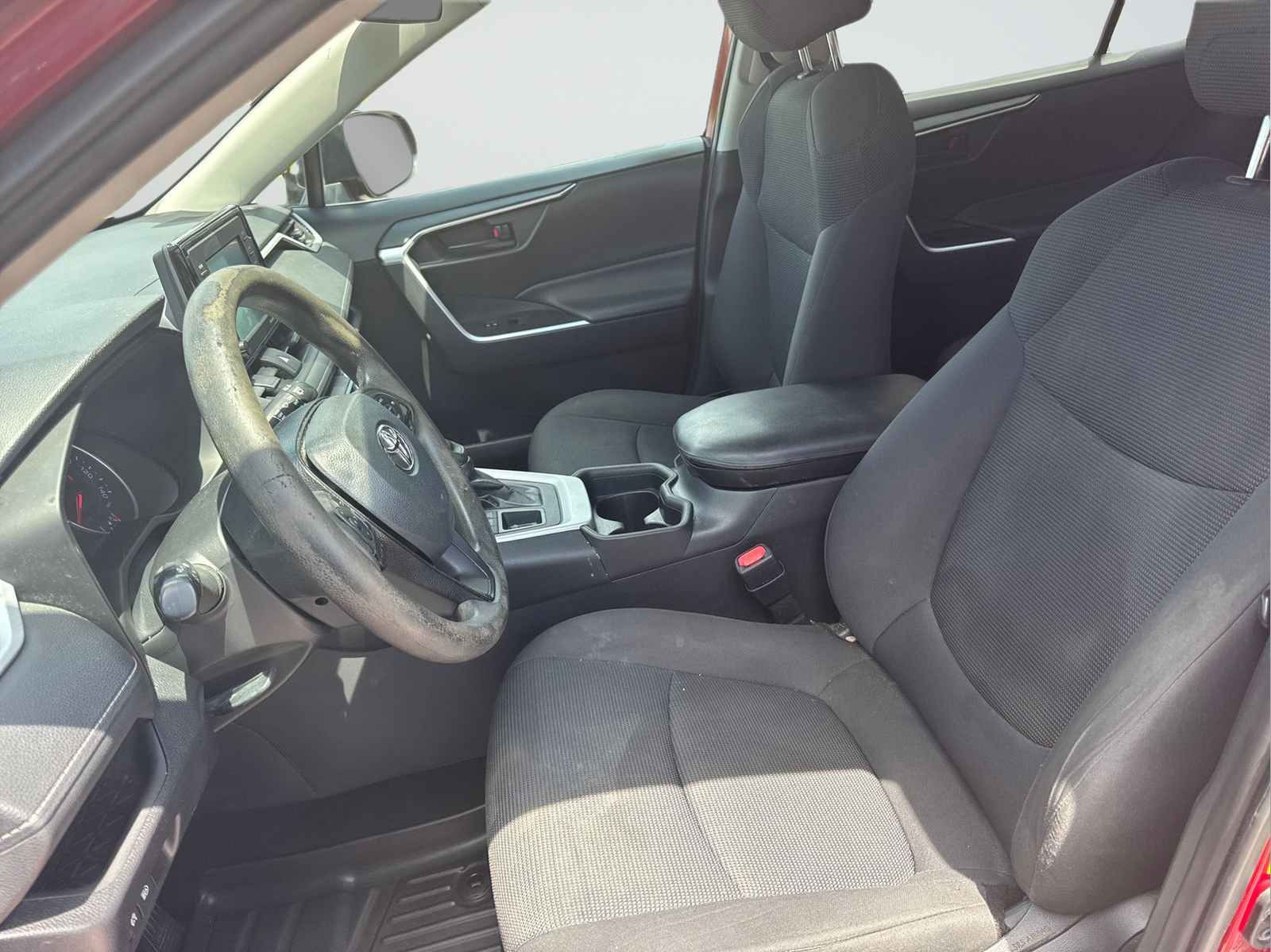 Used 2021 Red Toyota LE image 30