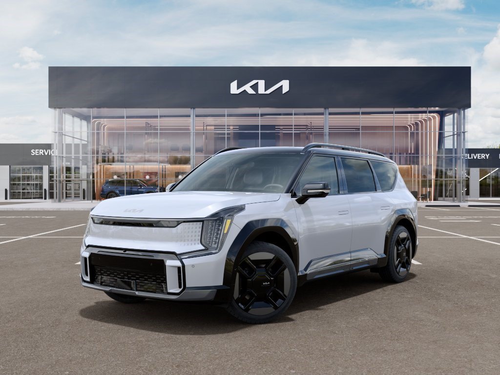 New 2026 Glacial White Pearl / Black Ro Kia GT-Line AWD image 1