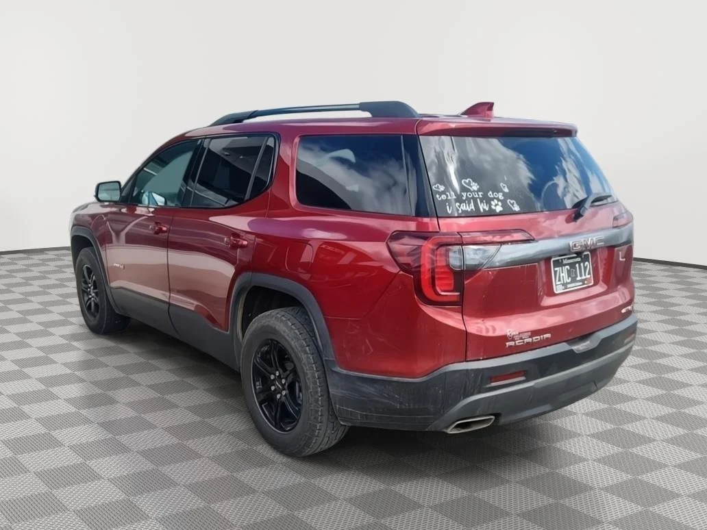 Used 2023 Volcanic Red Tintcoat GMC AT4 image 2