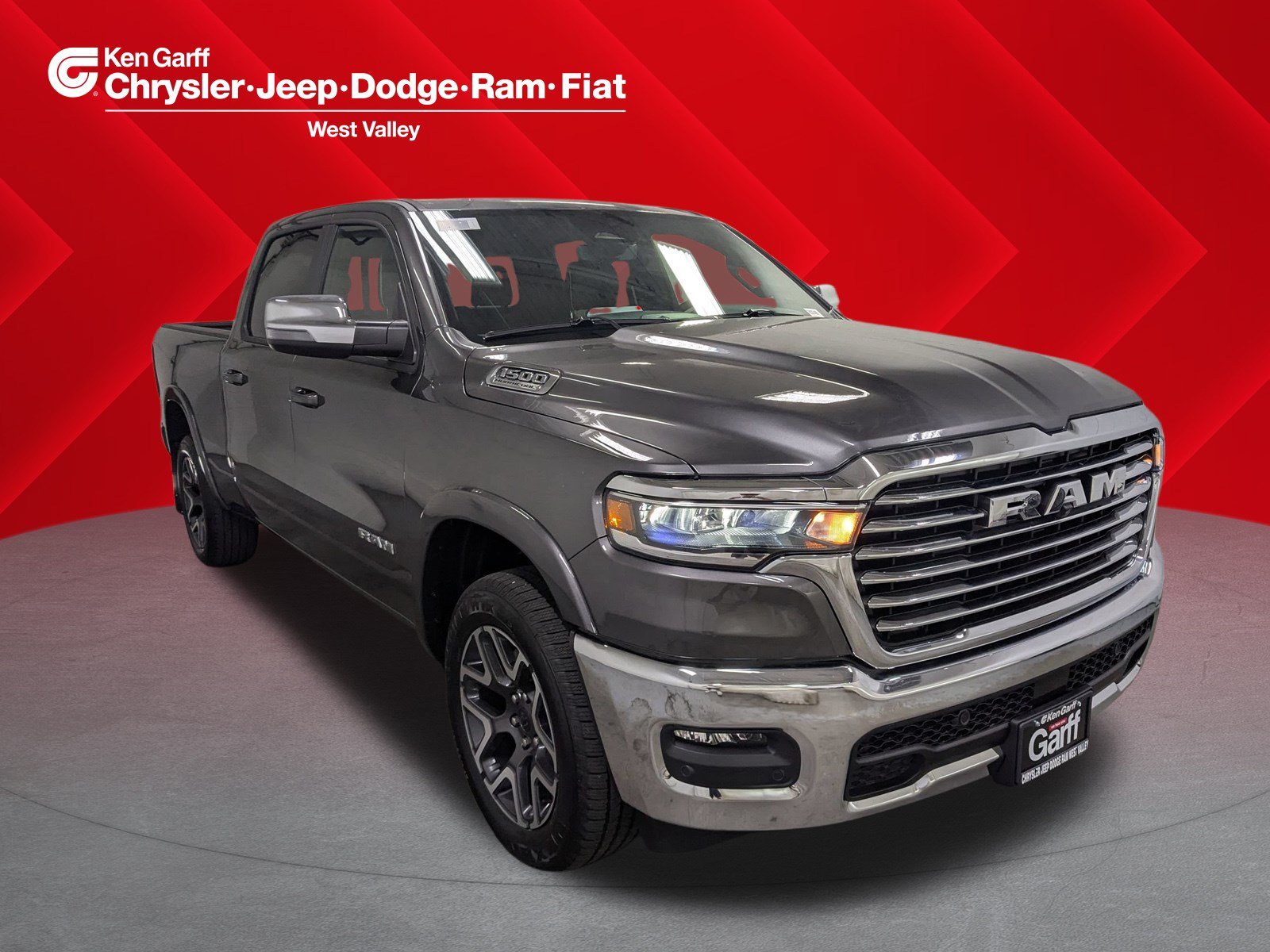 New 2026 Granite Crystal Metallic Clear-Coat Exterior Paint RAM Laramie image 1