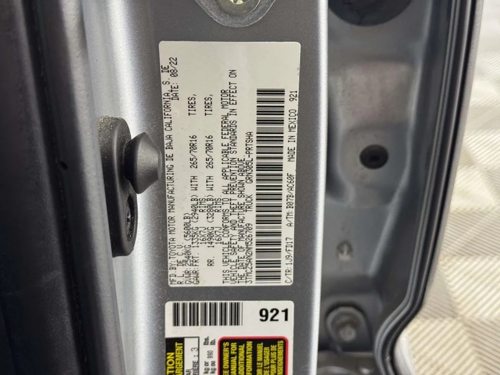 Used 2022 Silver Toyota TRD Off-Road image 16